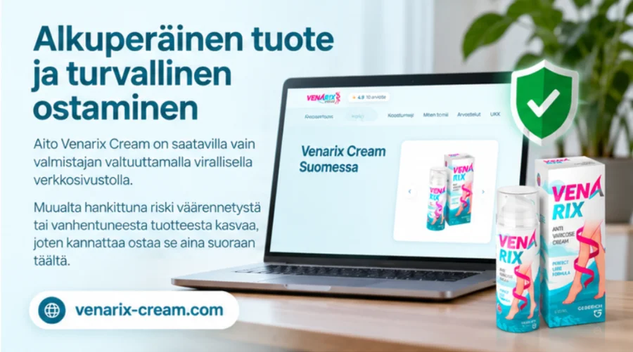 Venarix Cream - alkuperäinen pakkaus virallisella sivustolla