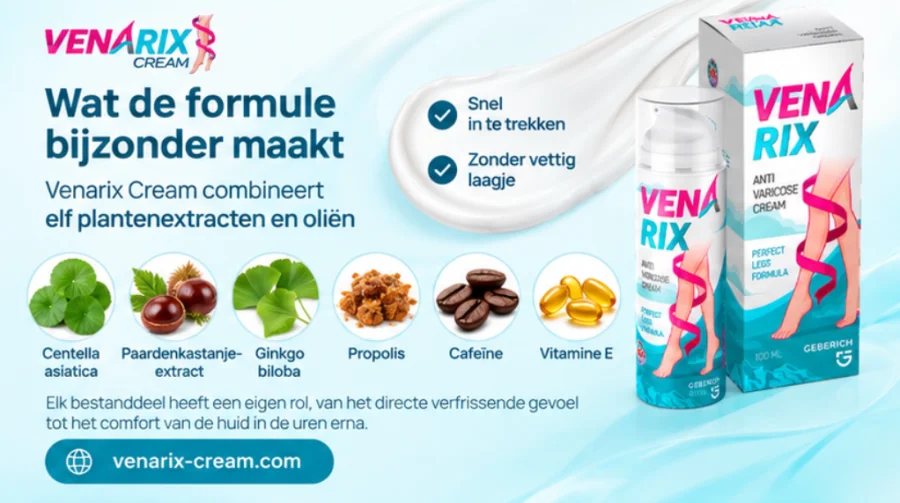 Venarix Cream - Inhaltsstoffe der Formel im Überblick