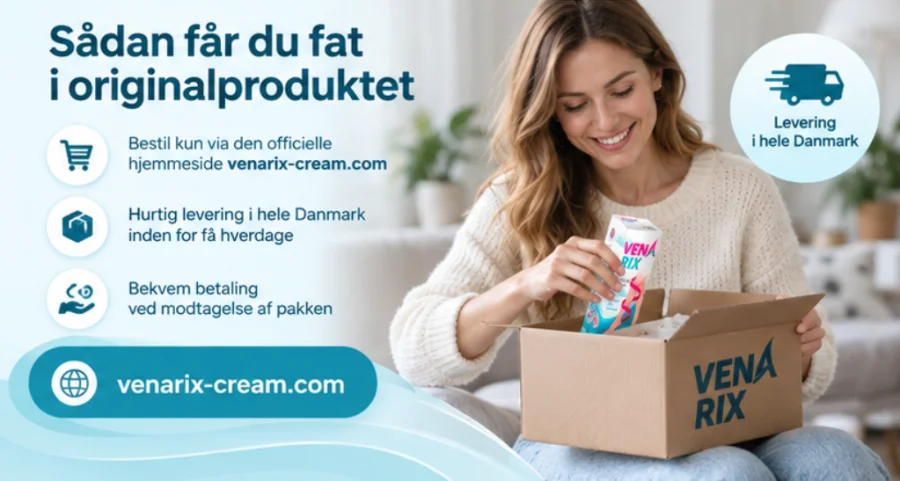 Venarix Cream - original emballage fra den officielle hjemmeside