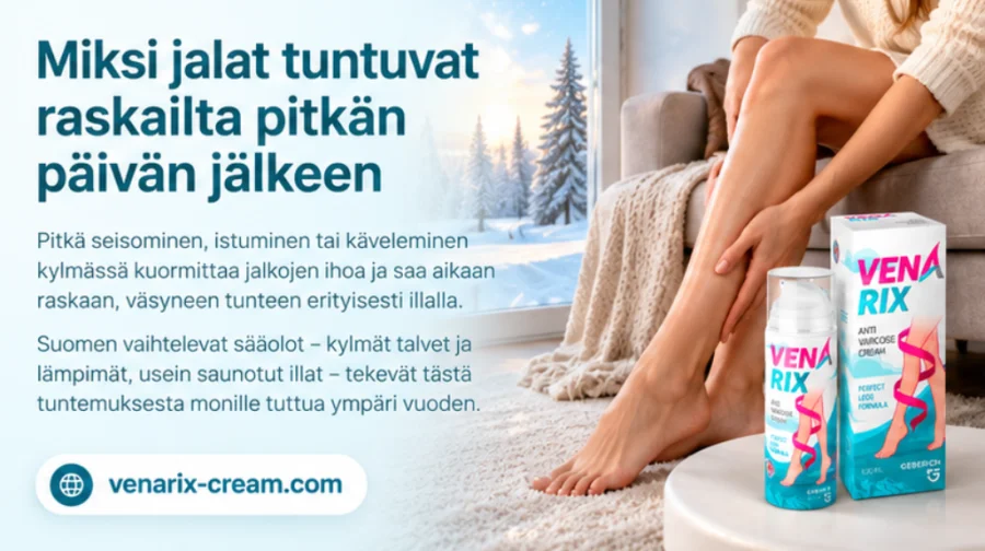 Venarix Cream - trætte ben efter en lang arbejdsdag