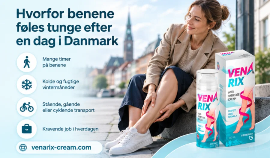 Venarix Cream - trætte ben efter en lang arbejdsdag